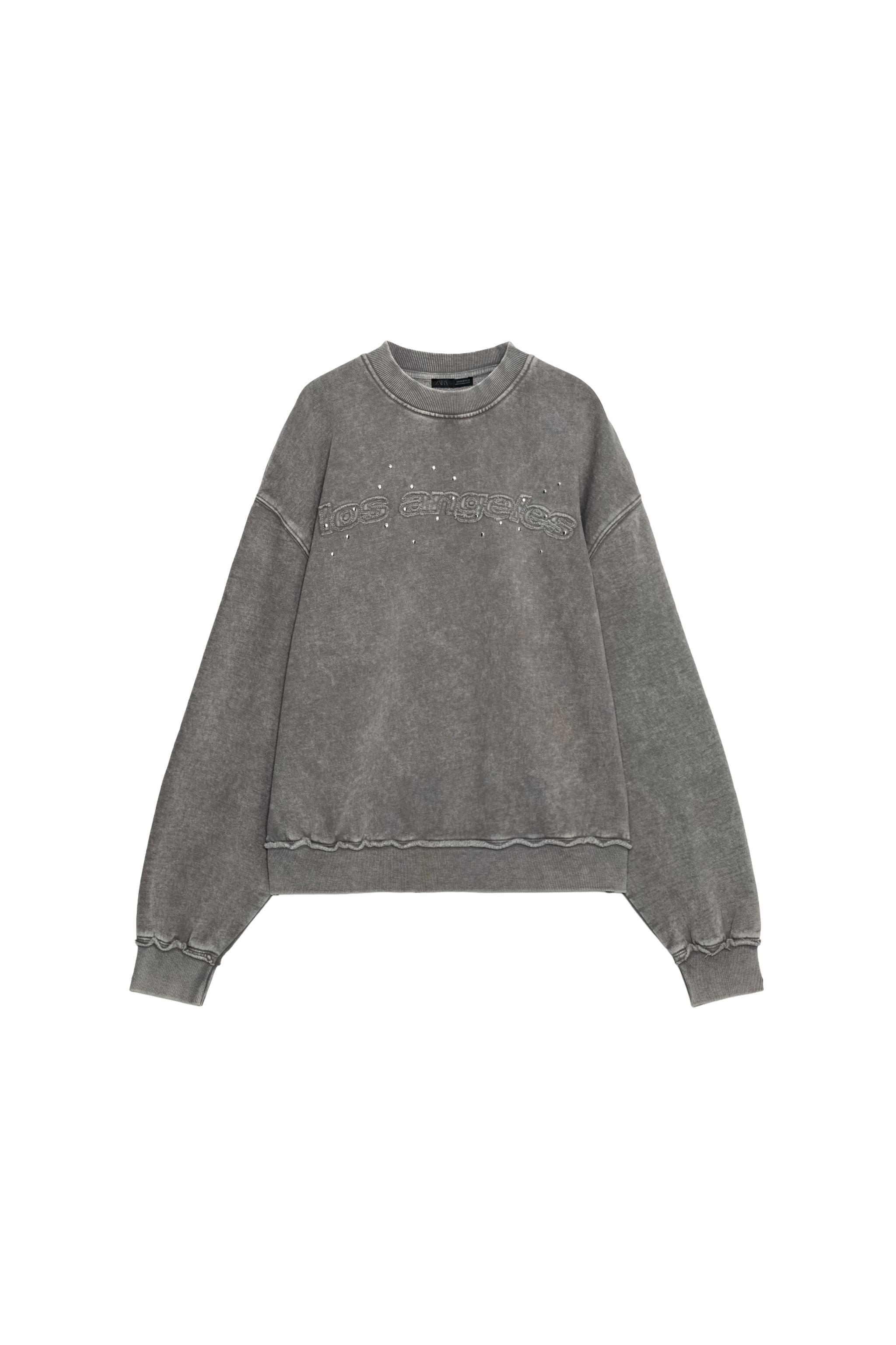 SUDADERA BORDADO TACHAS