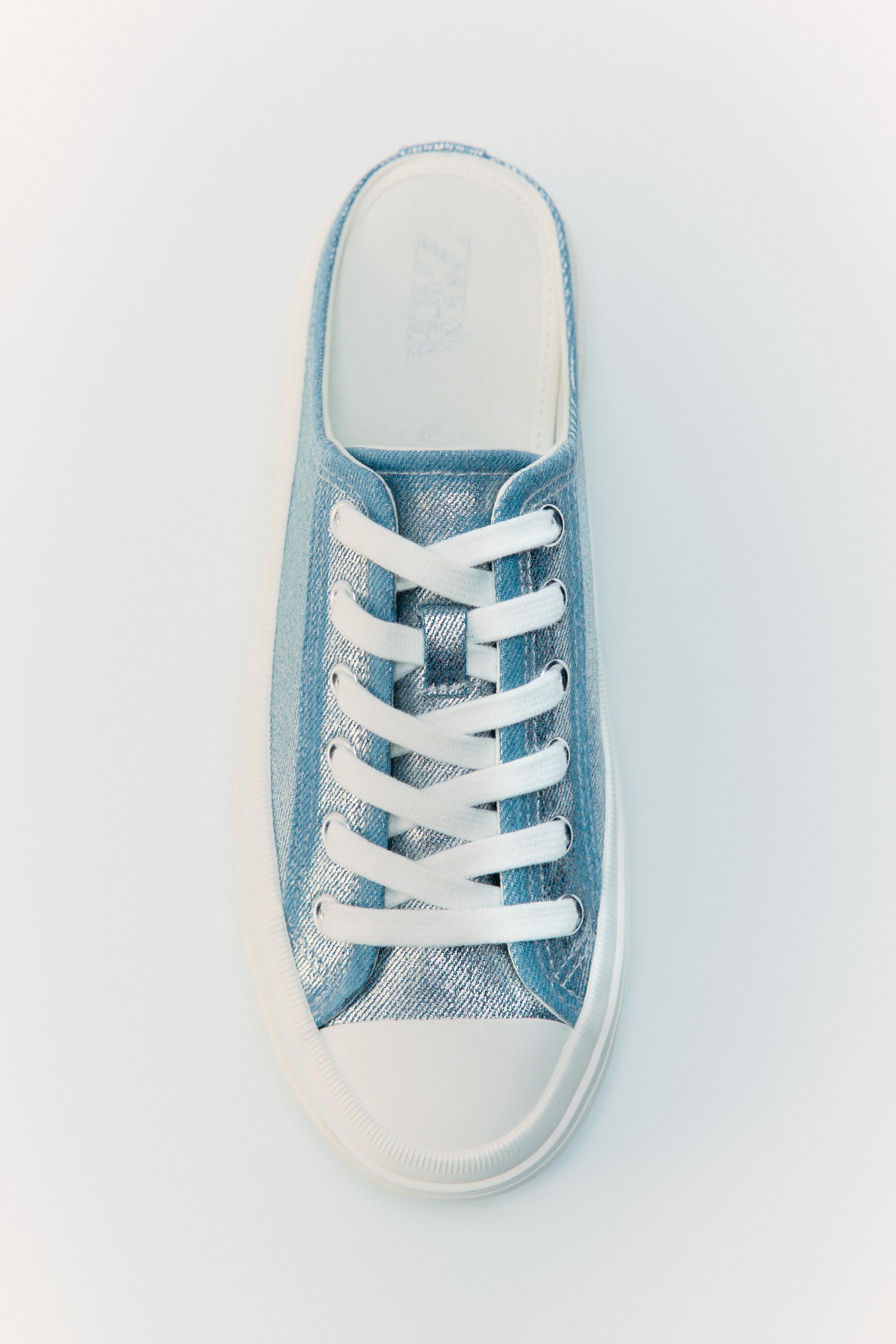 Zapatos lilas clearance vans zara