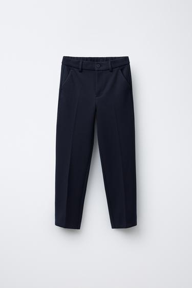 შარვალი კოსტიუმი COMFORT - Zara-ს Navy blue