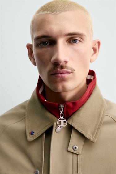 CHAMPION ® X ZARA POCKET TRENCH COAT - Beige by Zara