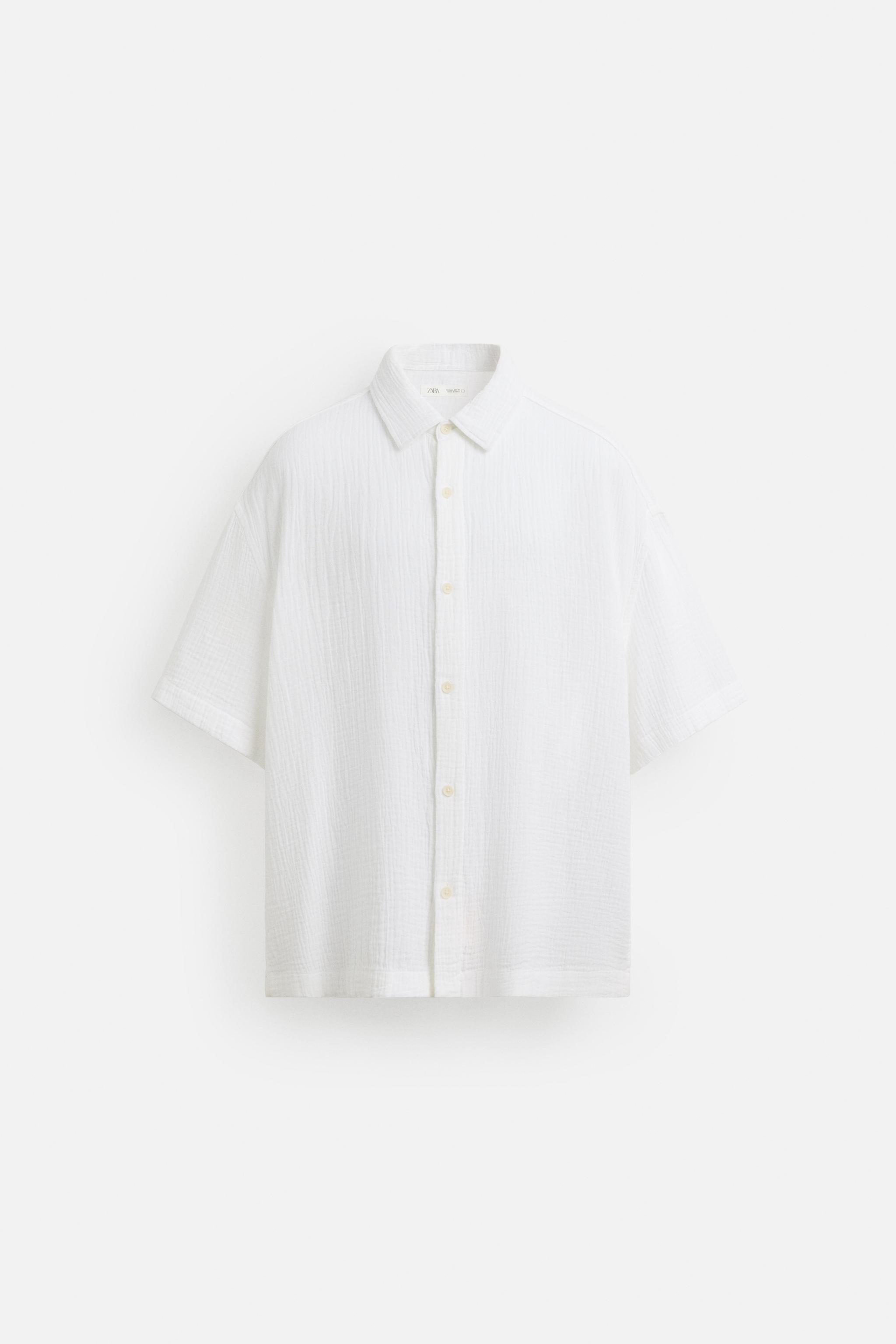 CHEMISE EFFET FROISSÉ