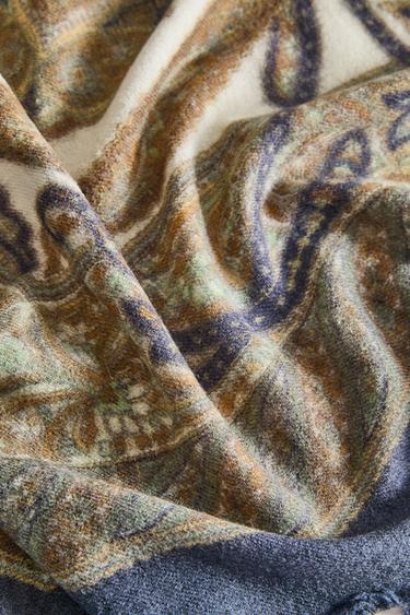 WOOL THROW - Ecru by Zara - Image 2