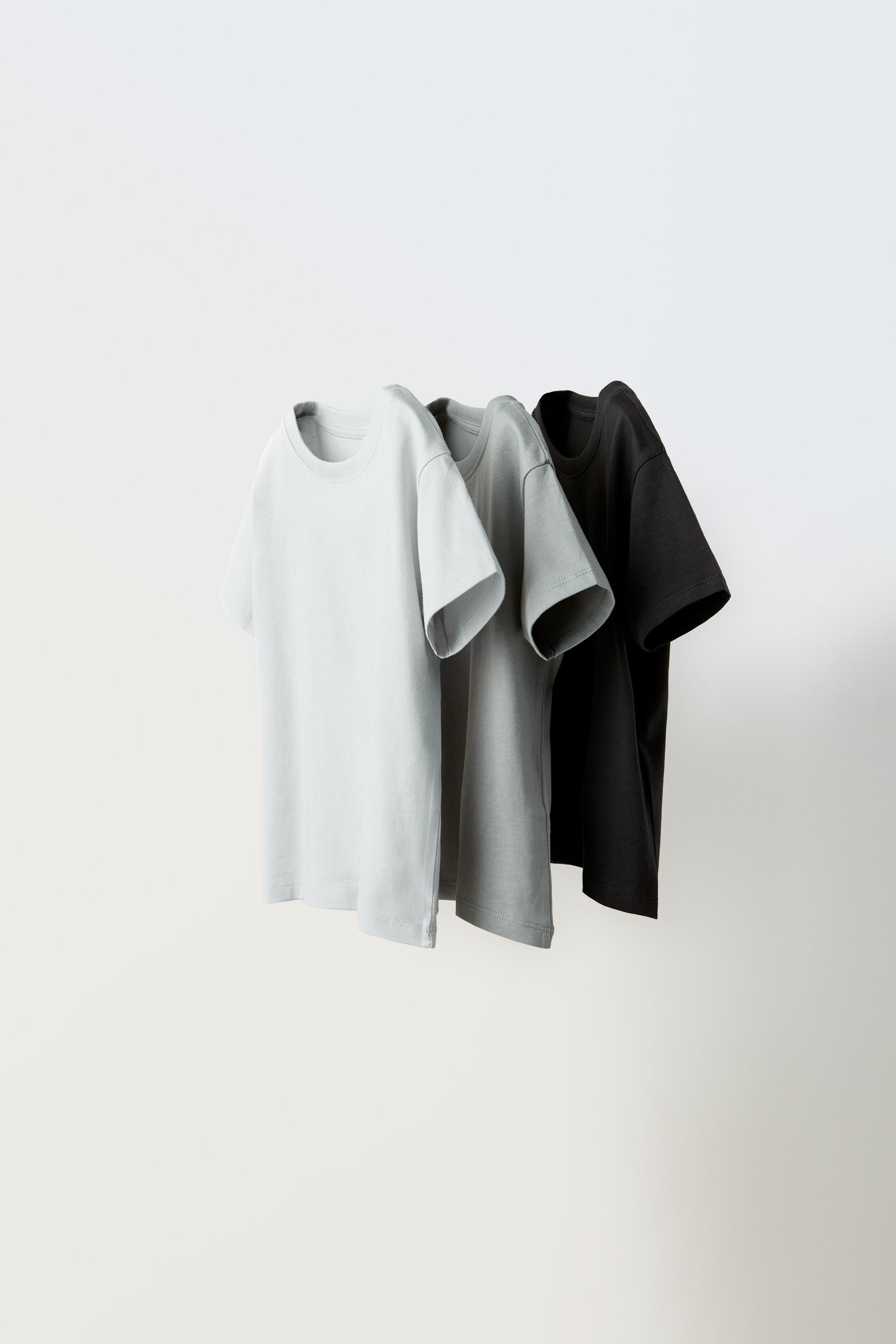 Plain white 2024 t shirt zara