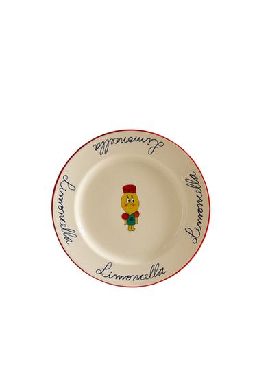 KIDS' X THE ANIMALS OBSERVATORY PORCELAIN PLATE - Multicoloured by Zara