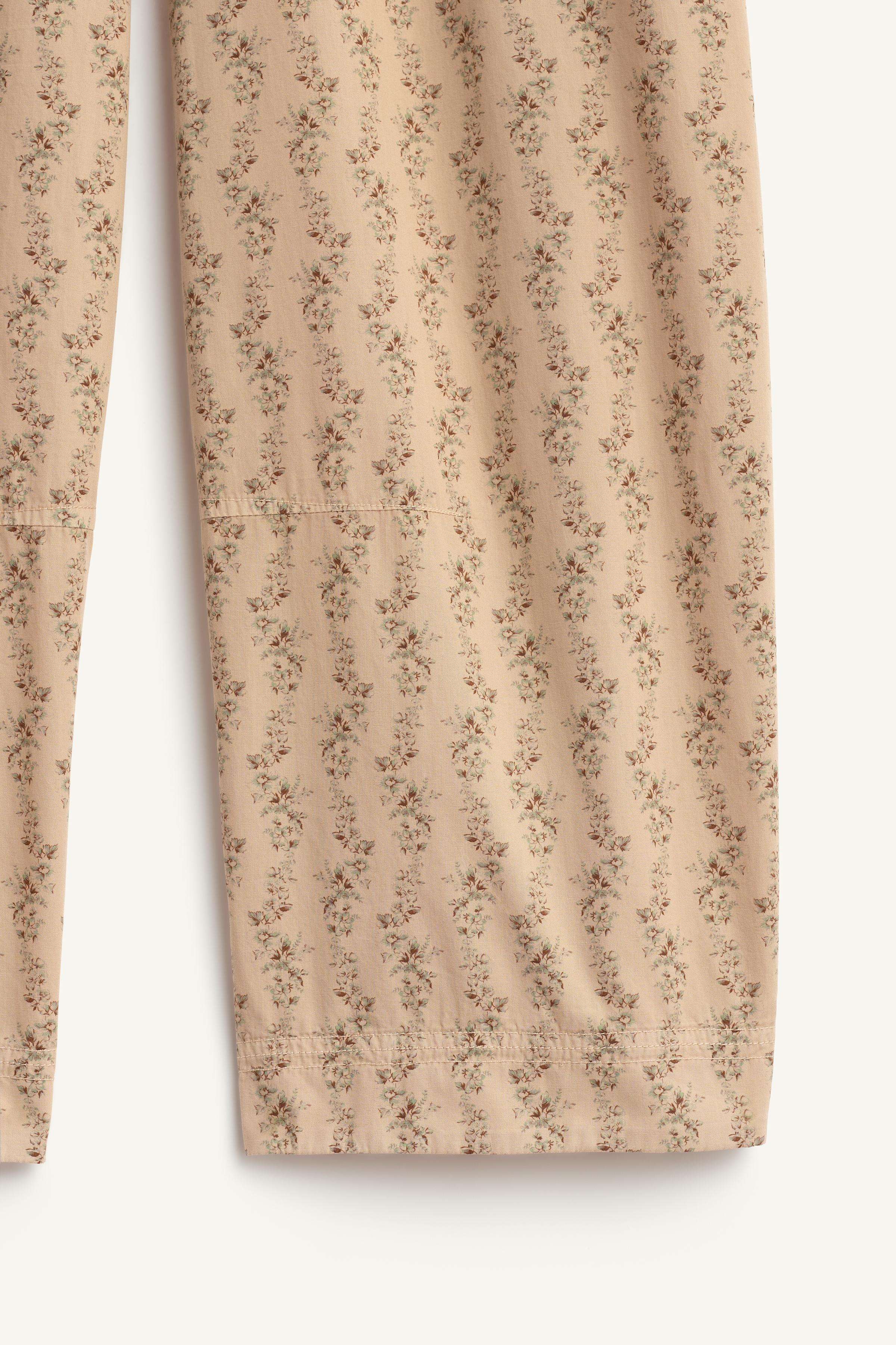 Мужские брюки Zara BLLN FLWR PNT — фото 7