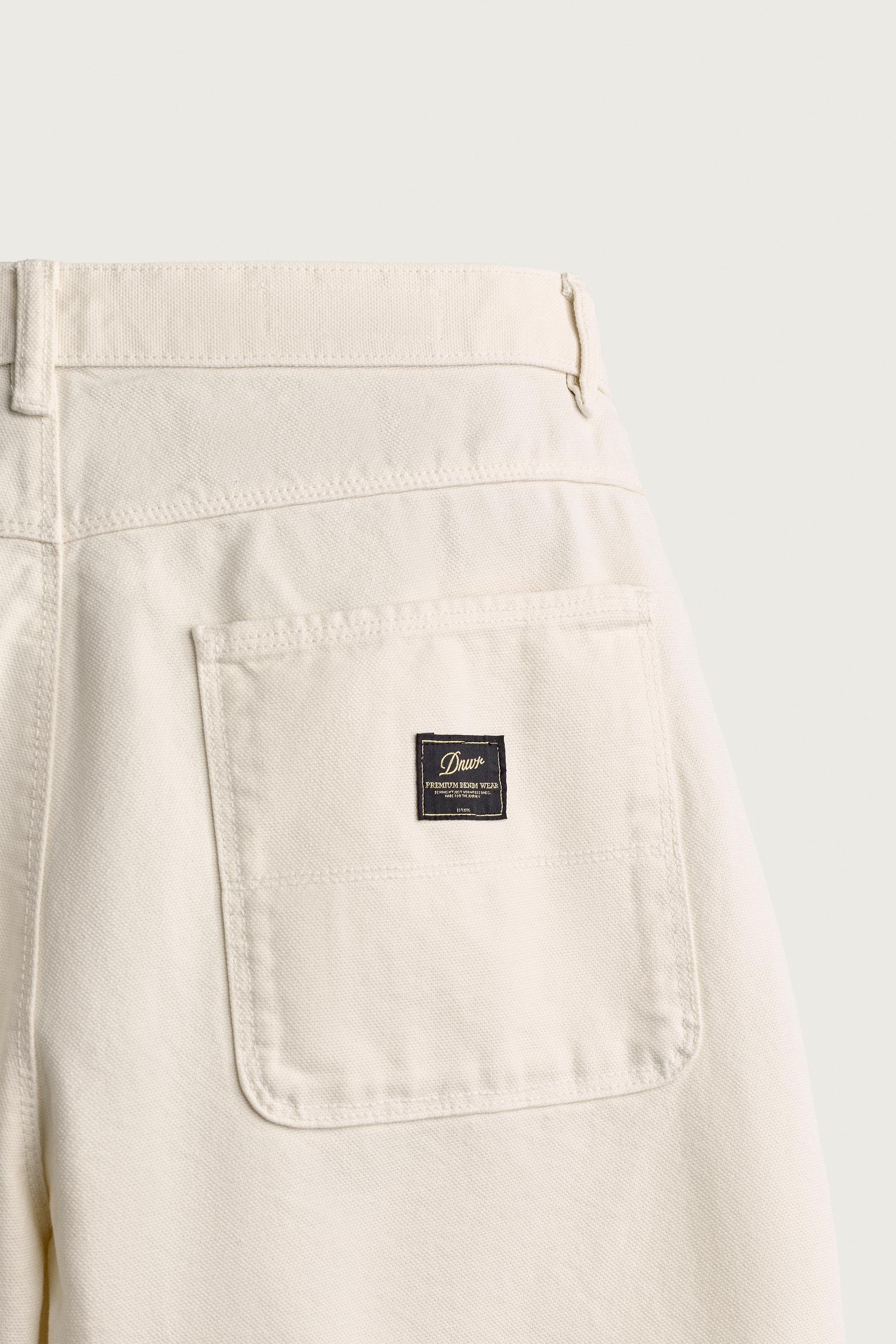 Мужские шорты Zara STRAIGHT FIT POCKET SHORTS — фото 10
