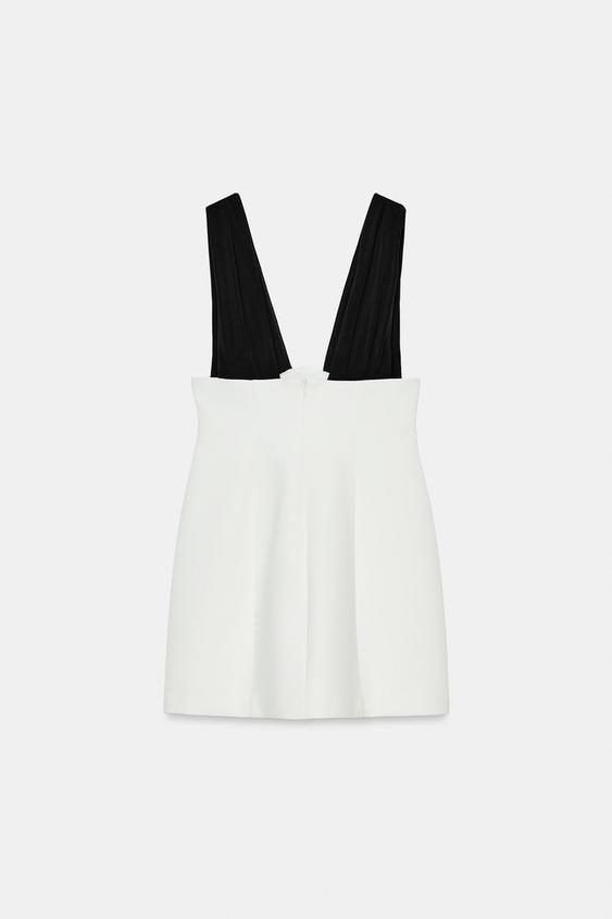 black and white mini dress zara Stylish Black and White Mini Dress for Any Occasion