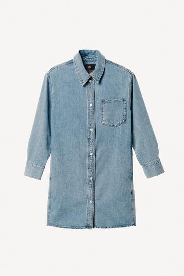 デニムワンピース WILLY CHAVARRIA X ZARAライトブルーZaraのデニムワンピース WILLY CHAVARRIA X ZARA - ライトブルー 