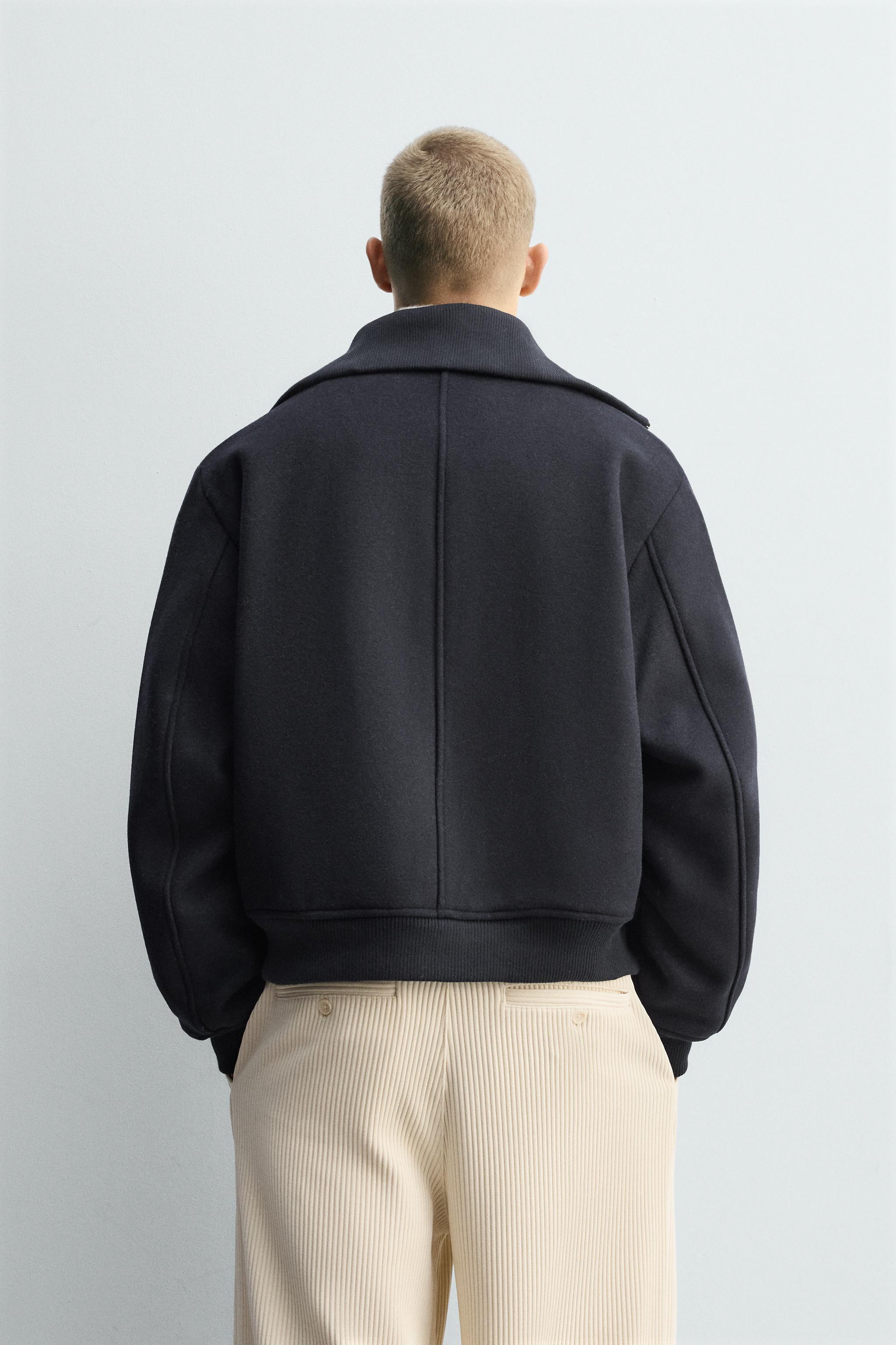 RIB COLLAR PADDED JACKET