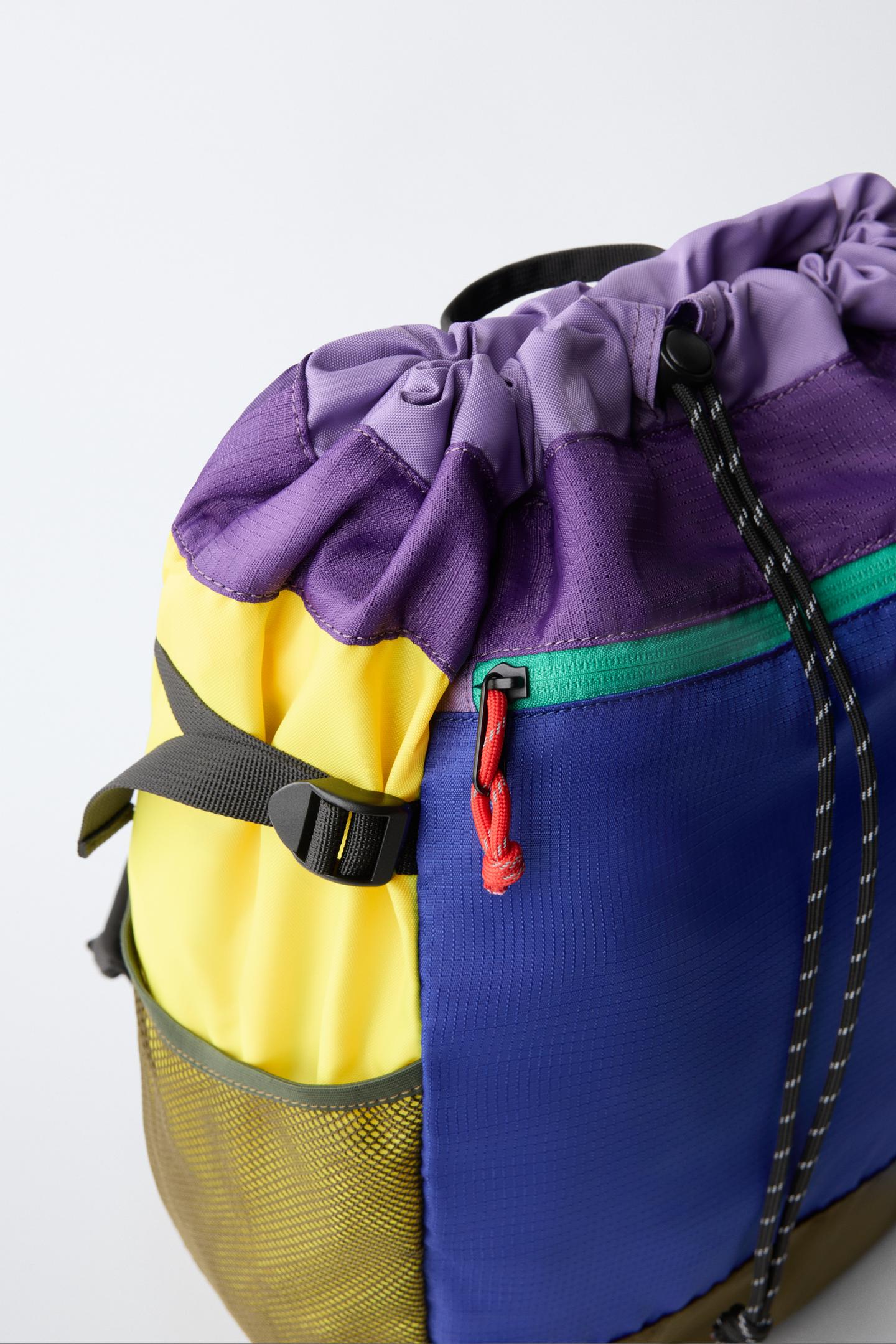 Рюкзак Zara Multicolor Drawstring для детей, цвет: Разноцветный — фото 3