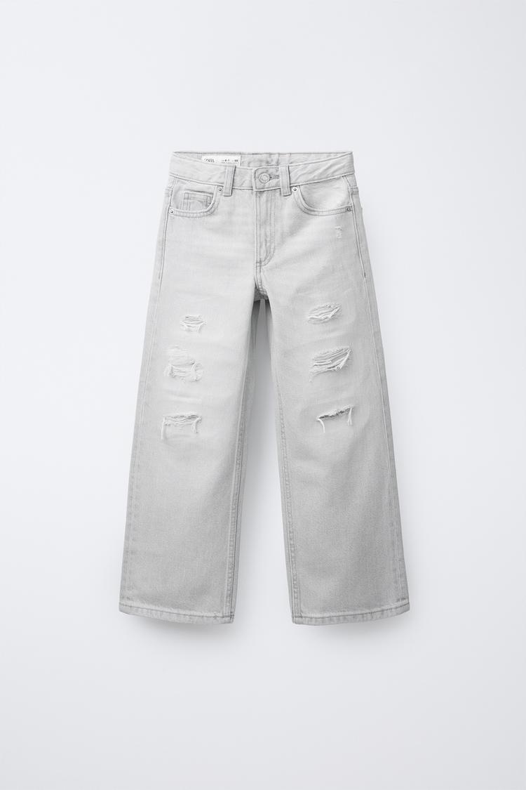 Zara Pantalones Vaqueros Rotos Niño Pantalones Vaqueros Rotos