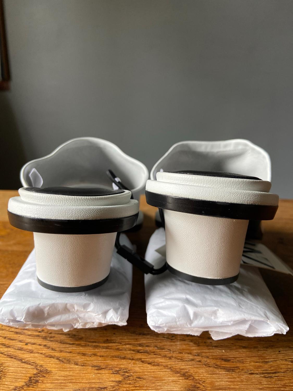 SOFT LEATHER HIGH-HEEL MULES - Image 2