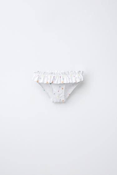 2-6 YEARS/PACK OF TWO CIRCUS SWIM BRIEFS - Blue/White by Zara - Image 1