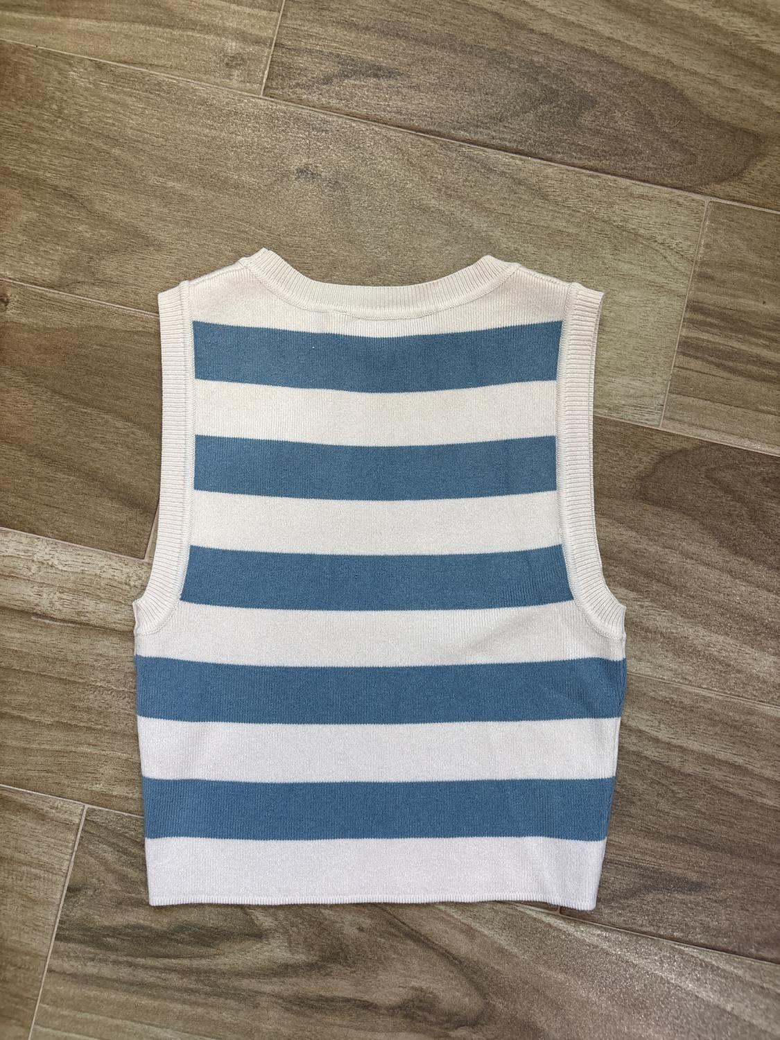 CROPPED KNIT TOP - Image 2