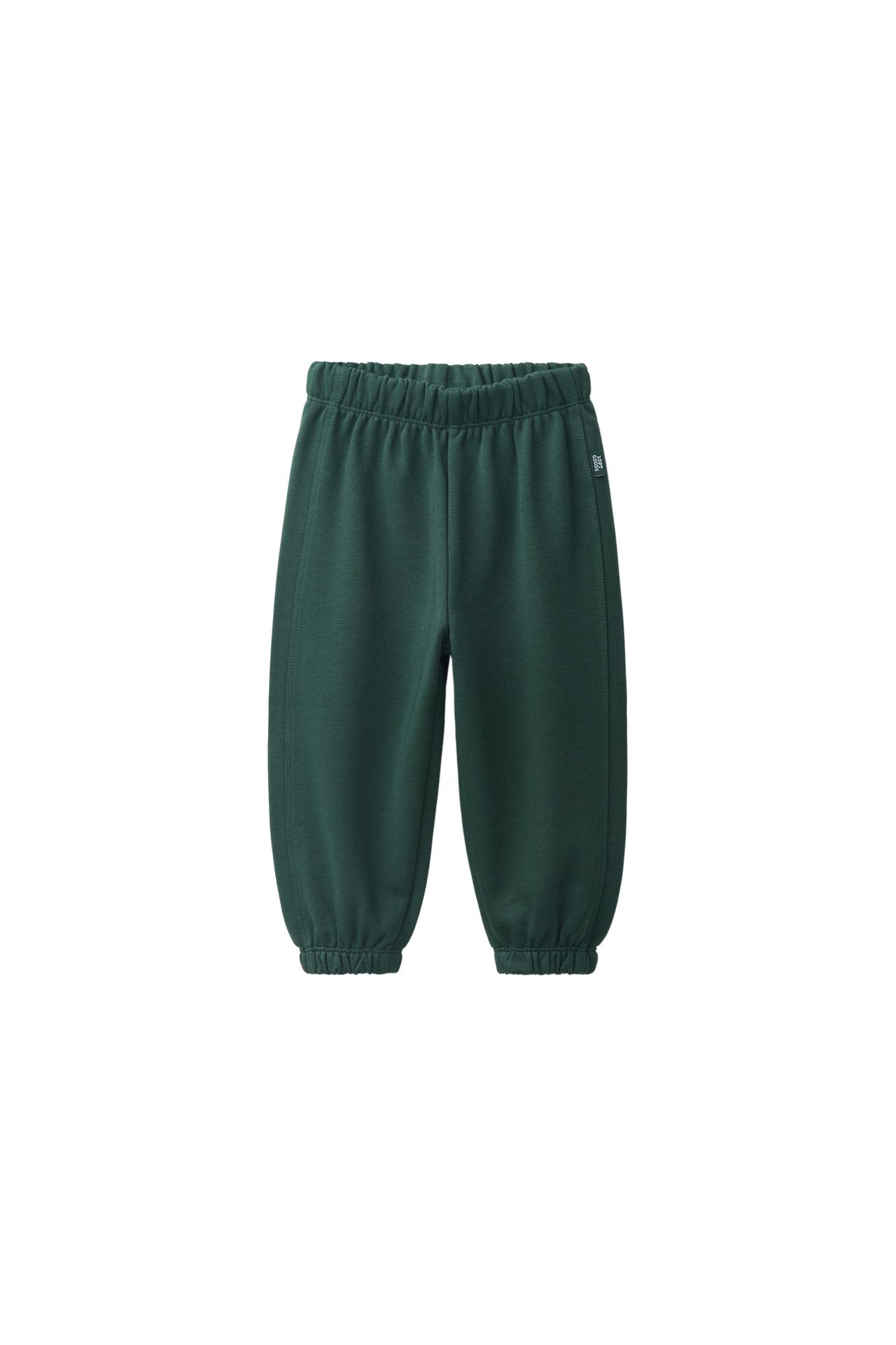 TWO-PACK SOLID JOGGER PANTS — Anthracite grey