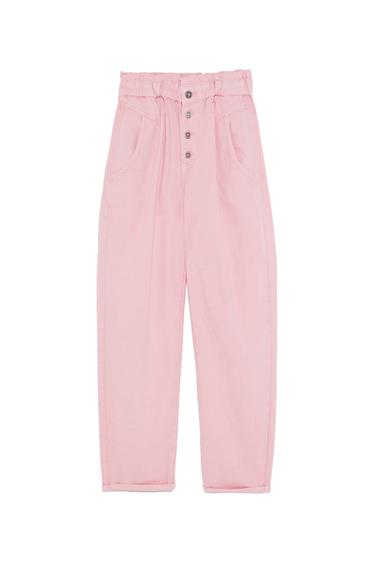 BAGGY PANTS WITH BUTTONS