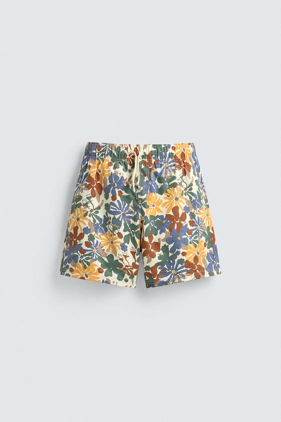 LONG FLORAL PRINT SWIMSUIT from Zara - $39.90