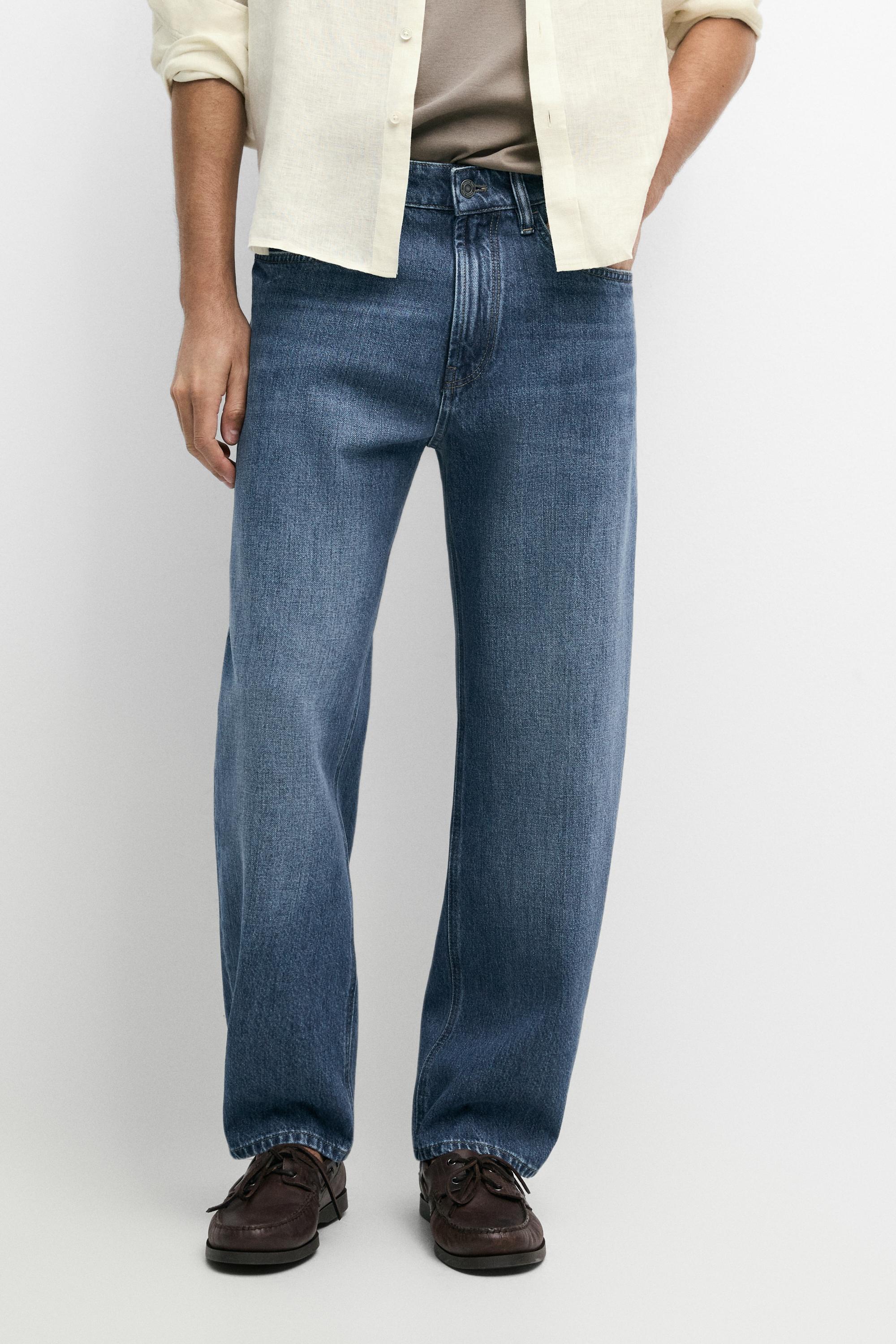 Barrel fit jeans — Blue