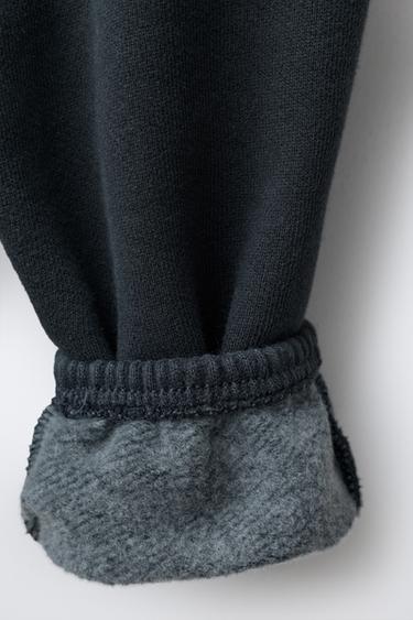 JOGGER TROUSERS WITH PENGUIN LABEL - Blue by Zara - Image 3