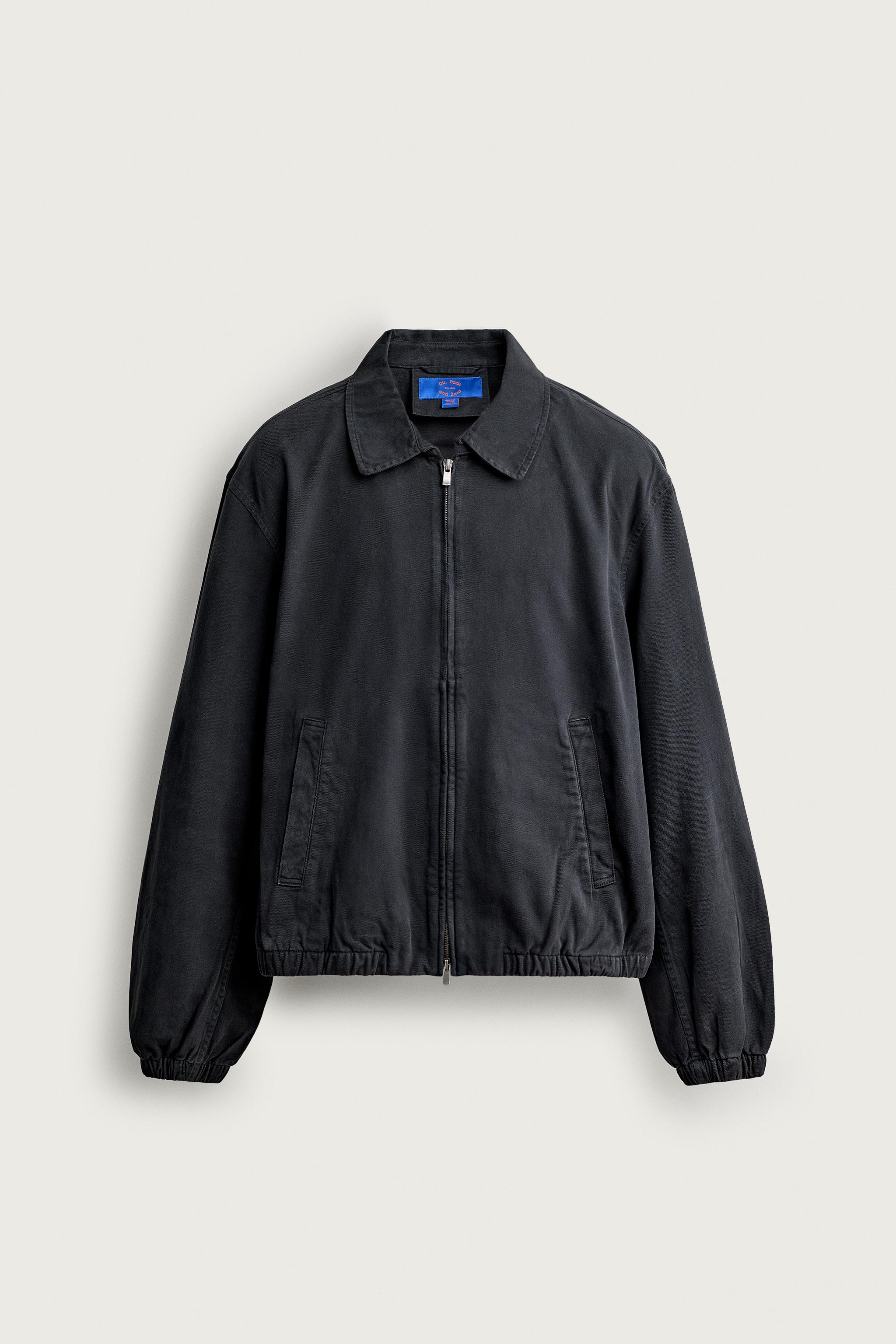 0FR. PARIS X ZARA WASHED COTTON JACKET