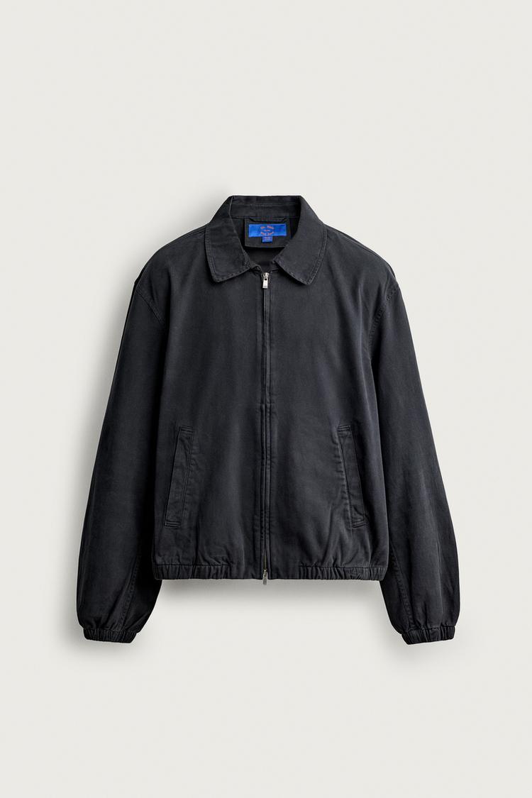 0FR. PARIS X ZARA WASHED COTTON JACKET