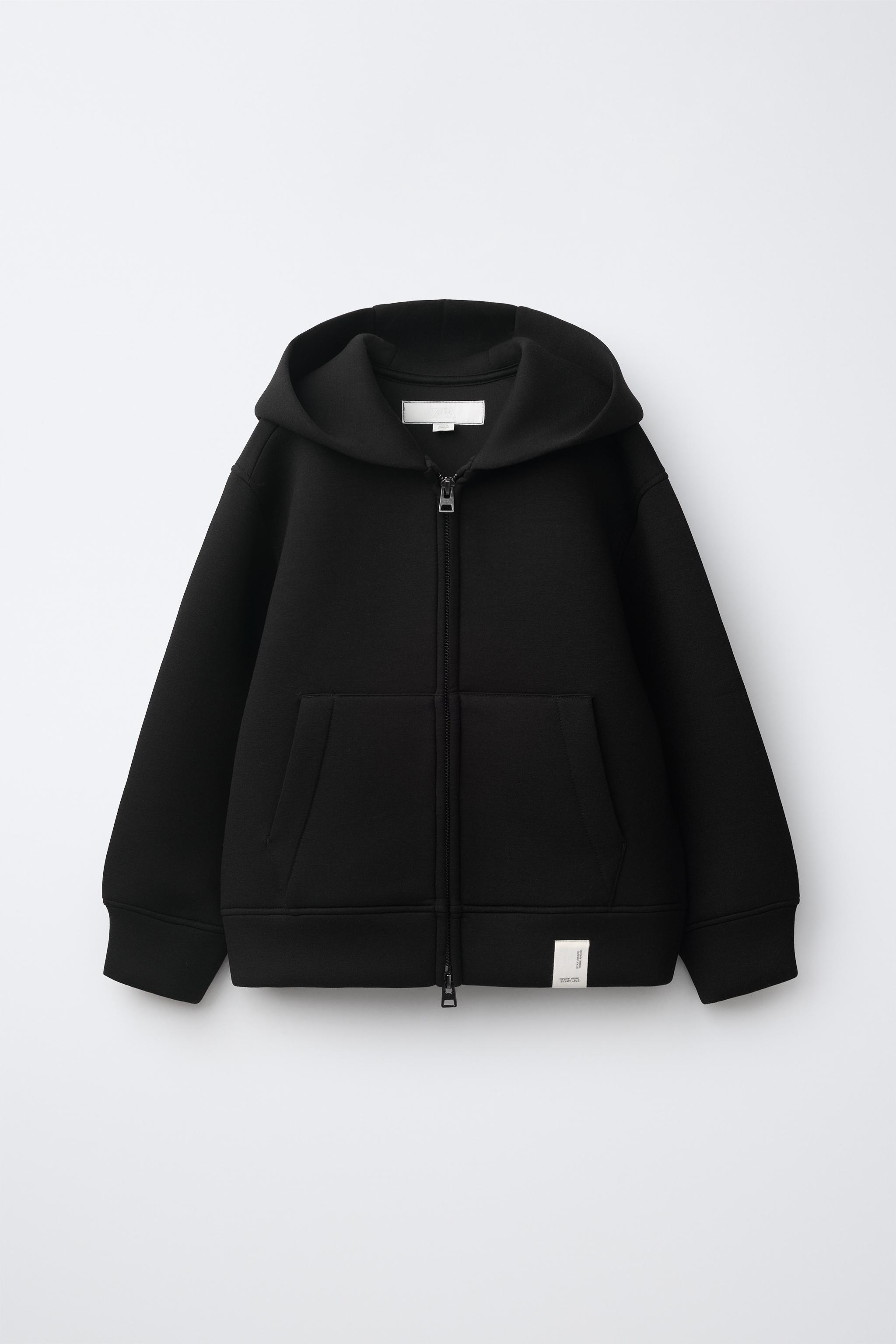 NEOPRENE ZIP-UP HOODIE