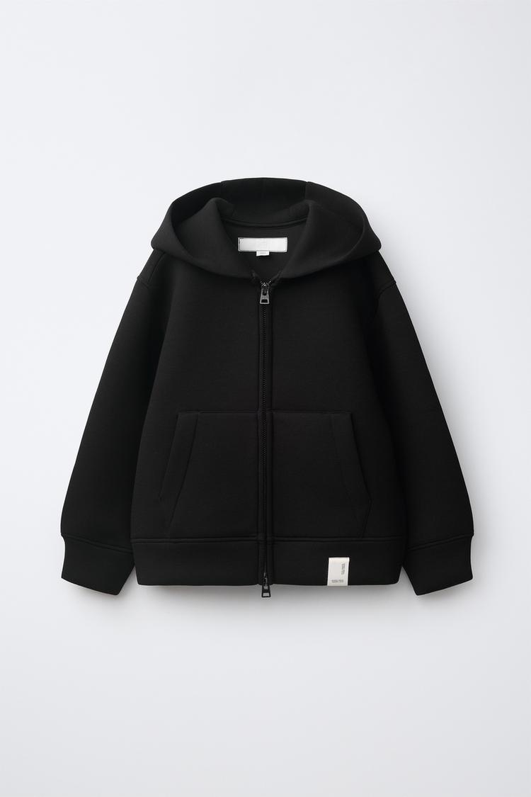 SUDADERA CREMALLERA CAPUCHA NEOPRENO