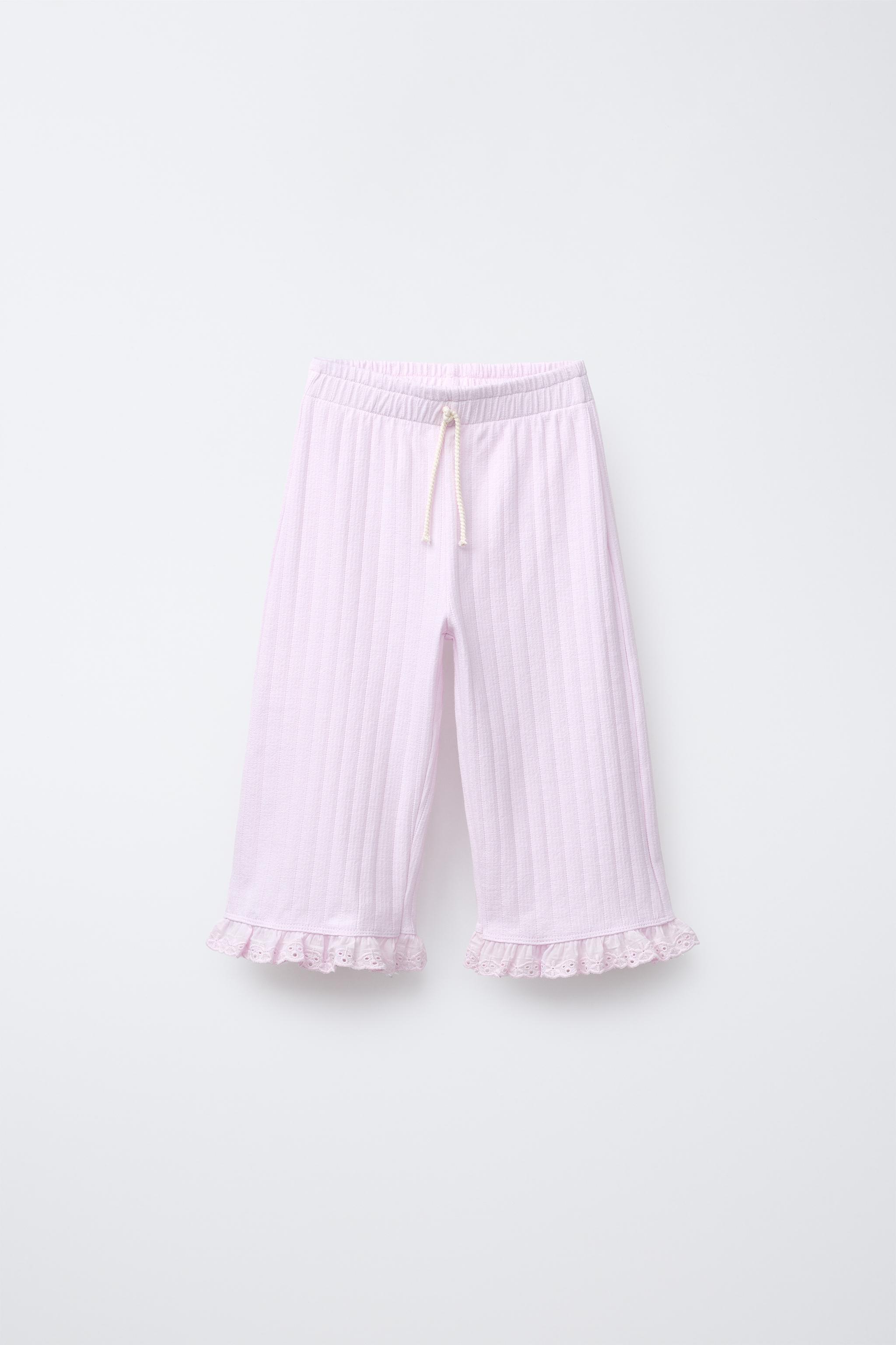 PANTALON JACQUARD BRODÉ SUISSE