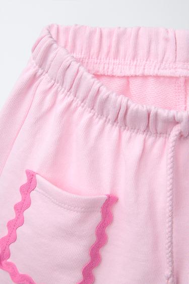 WAVY POCKET BERMUDA SHORTS CASA LAWA © X ZARA KIDS - Strawberry by Zara - Image 2