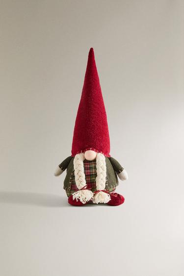 CHRISTMAS GNOME DOORSTOP - Red by Zara - Image 0