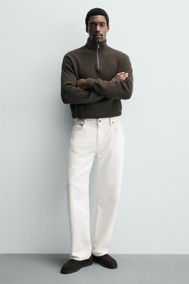 MOCASÍN PIEL CASUAL - Chocolate de Zara - Imagen 0