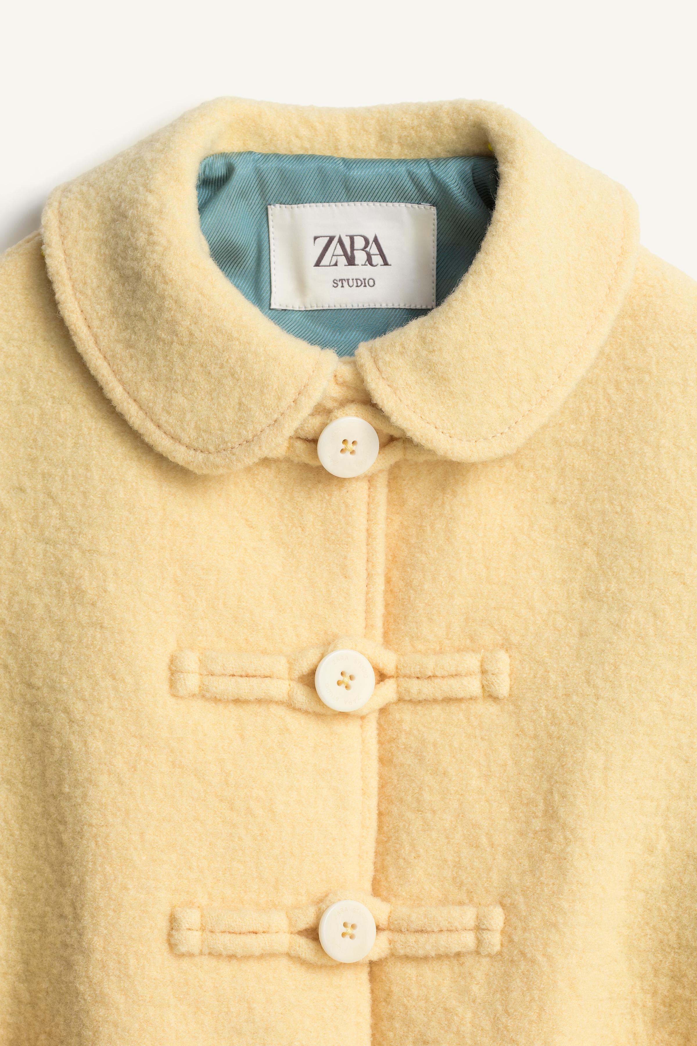 LIMITED EDITION 100% WOOL FROG FASTENING COAT