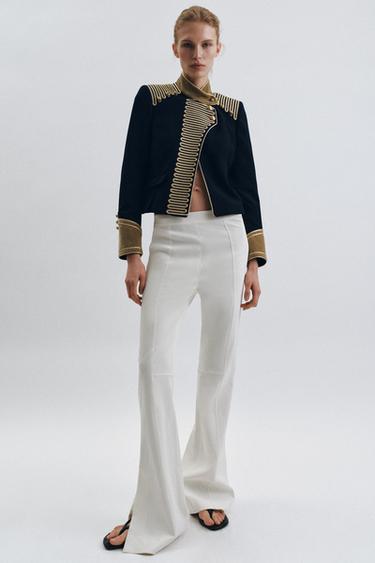 Zara ZW COLLECTION LIMITED EDITION TOGGLE JACKET - Dark navy