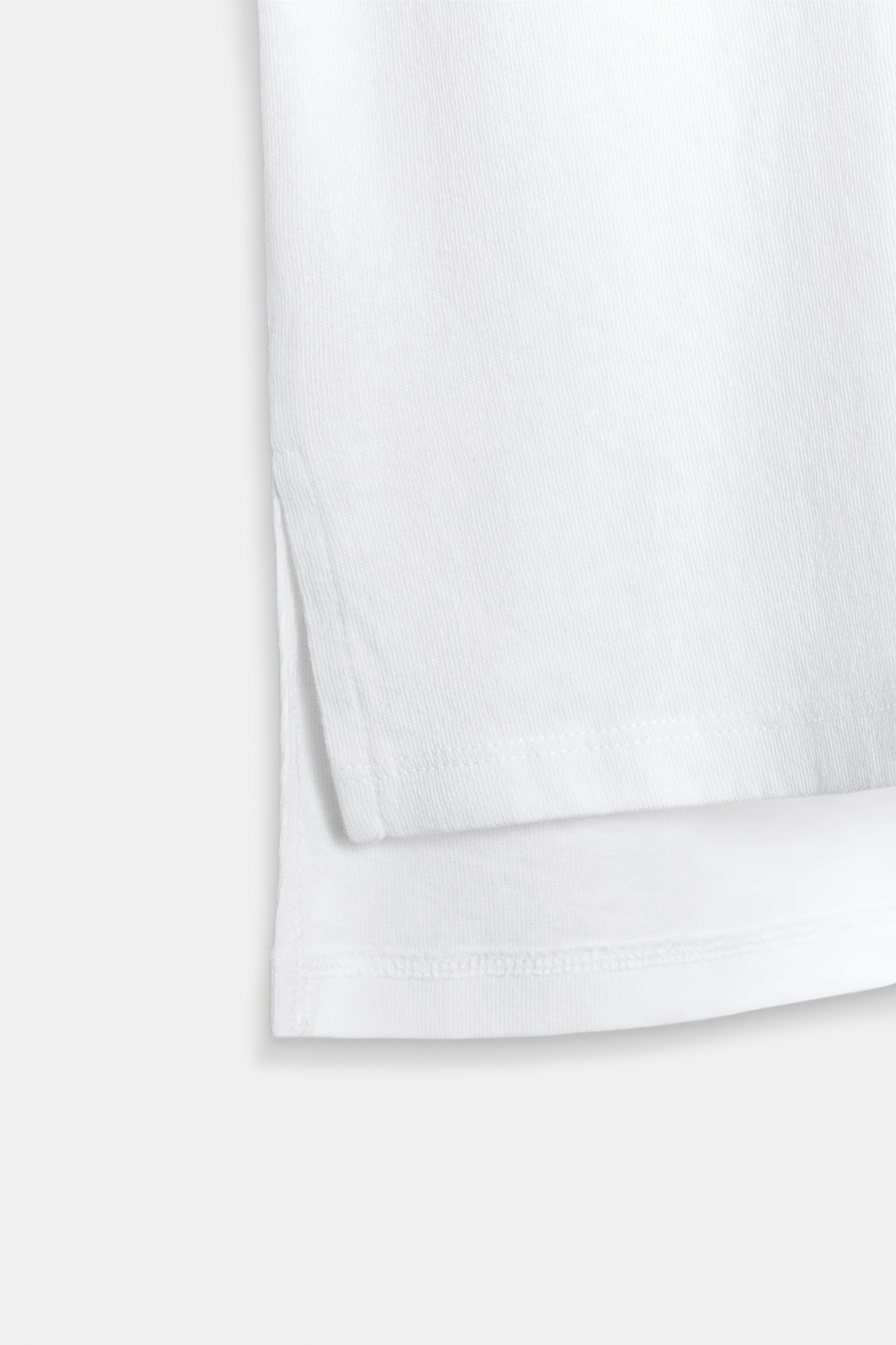 KISA KOLLU RUSTİK T-SHIRT - Görsel 7