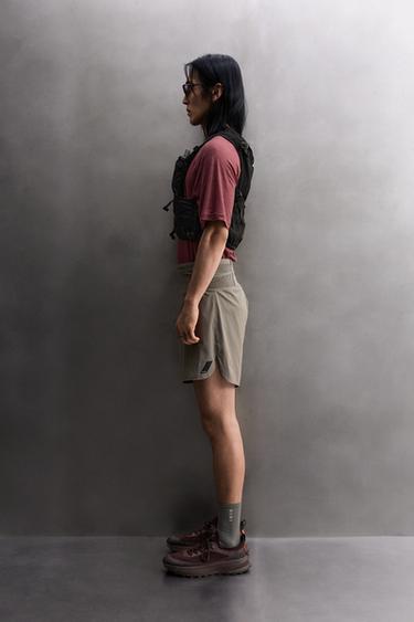 SHORT DE TRAIL RUNNING 7" - Gris anthracite de Zara - Image 3