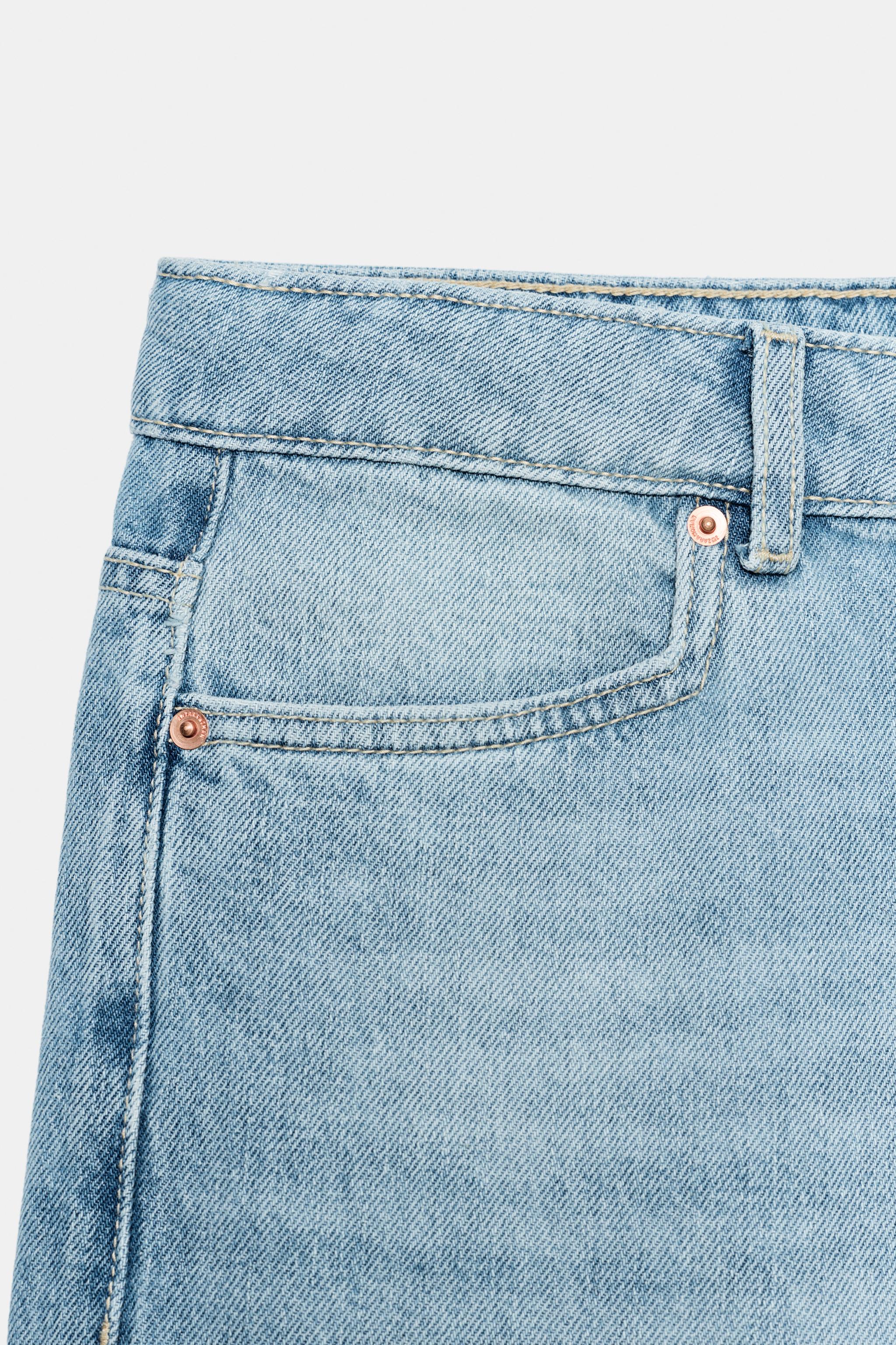 ZW COLLECTION MID-RISE DENIM SHORTS - thumbnail 5
