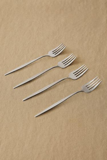 PACK OF FORKS WITH THIN HANDLES (PACK OF 4) - Steel by Zara - Image 5