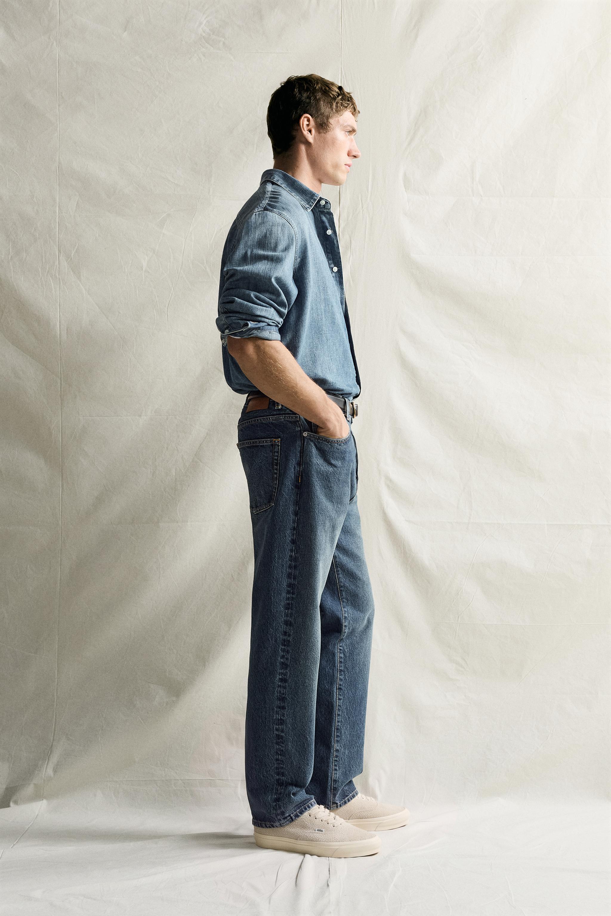 REGULAR FIT DENIM SHIRT