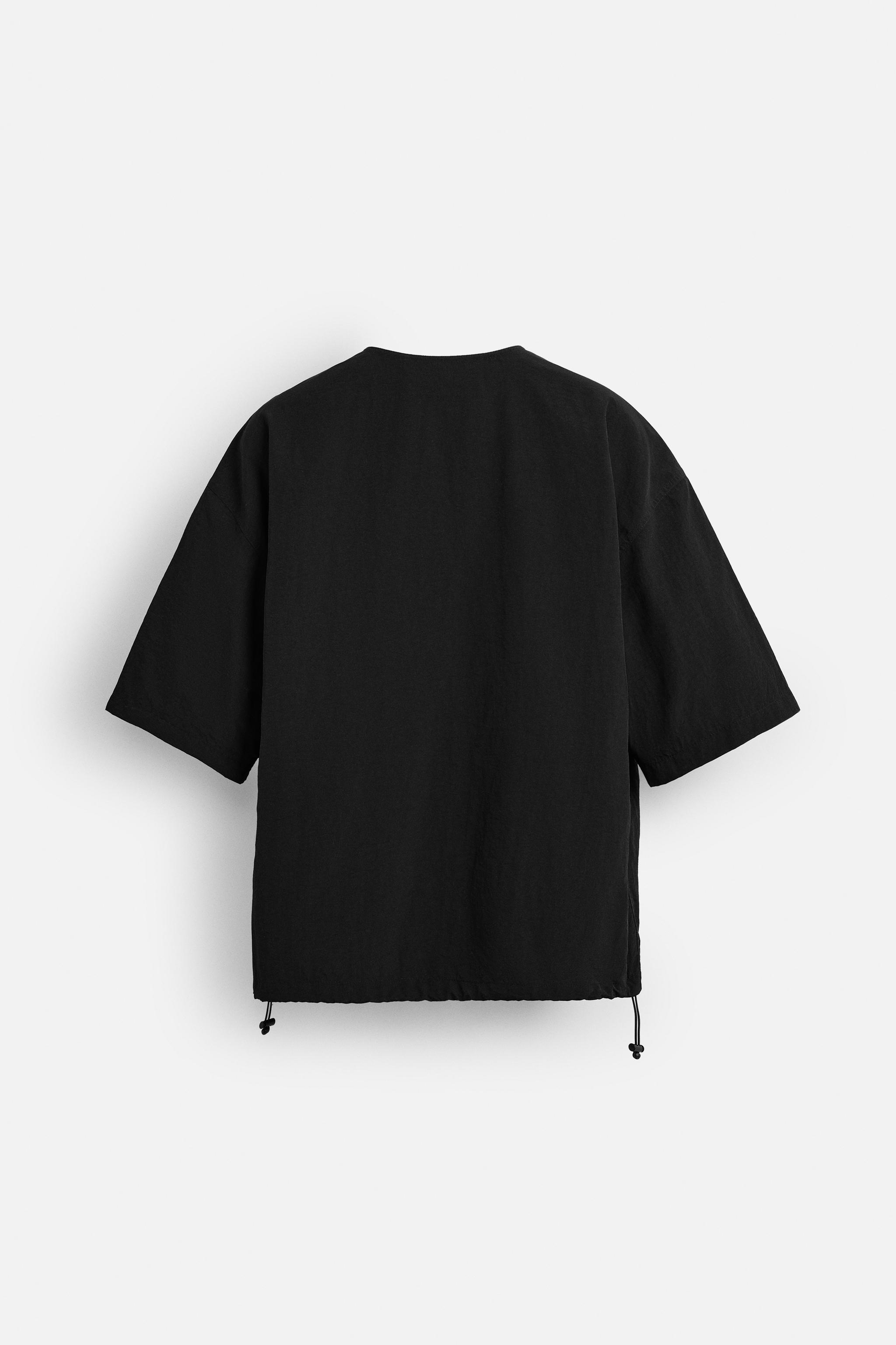 軽量テクニカルTシャツ - ブラック | ZARA Japan / 日本