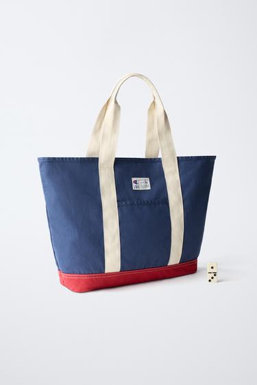 CHAMPION ® X ZARA TOTE BAG - Blue by Zara - Image 5