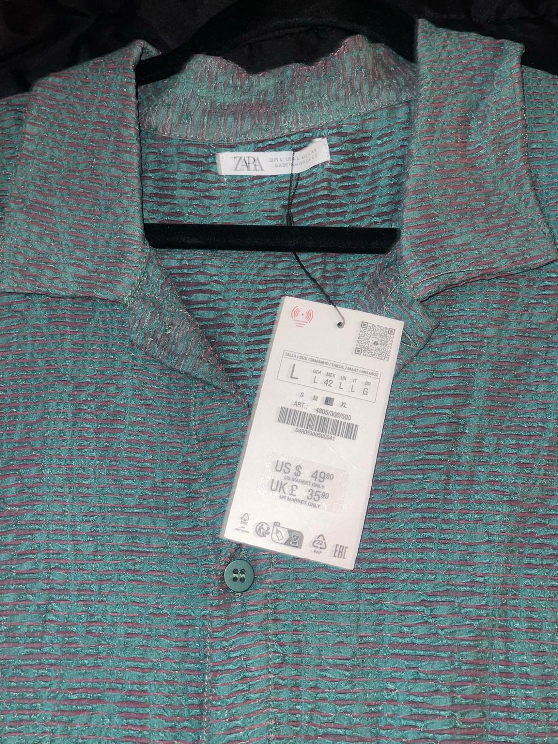 KNIT JACQUARD SHIRT - Image 2