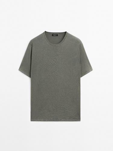 Zara Cotton blend knit T-shirt - 597