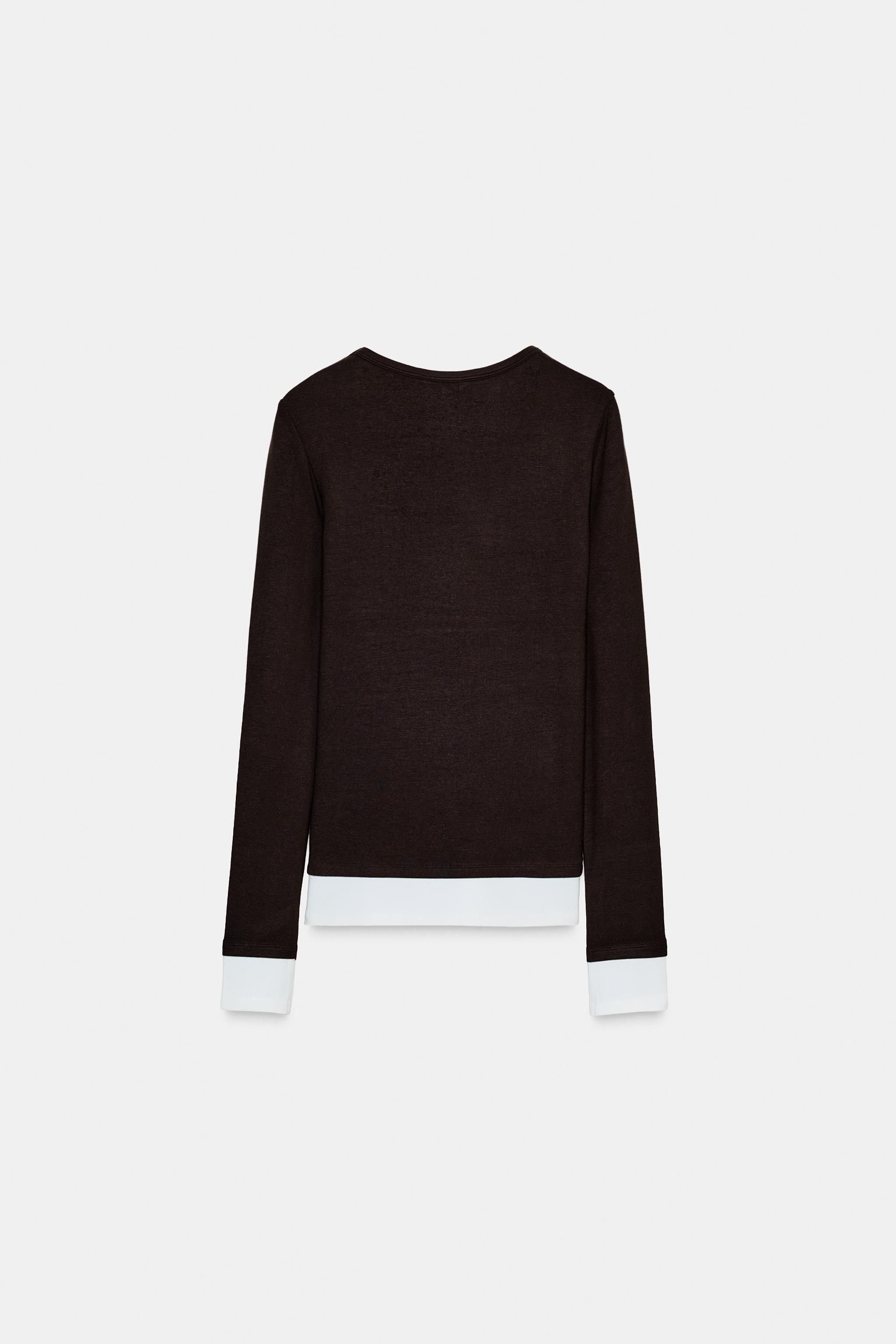 T-SHIRT DOUBLE CONTRASTE