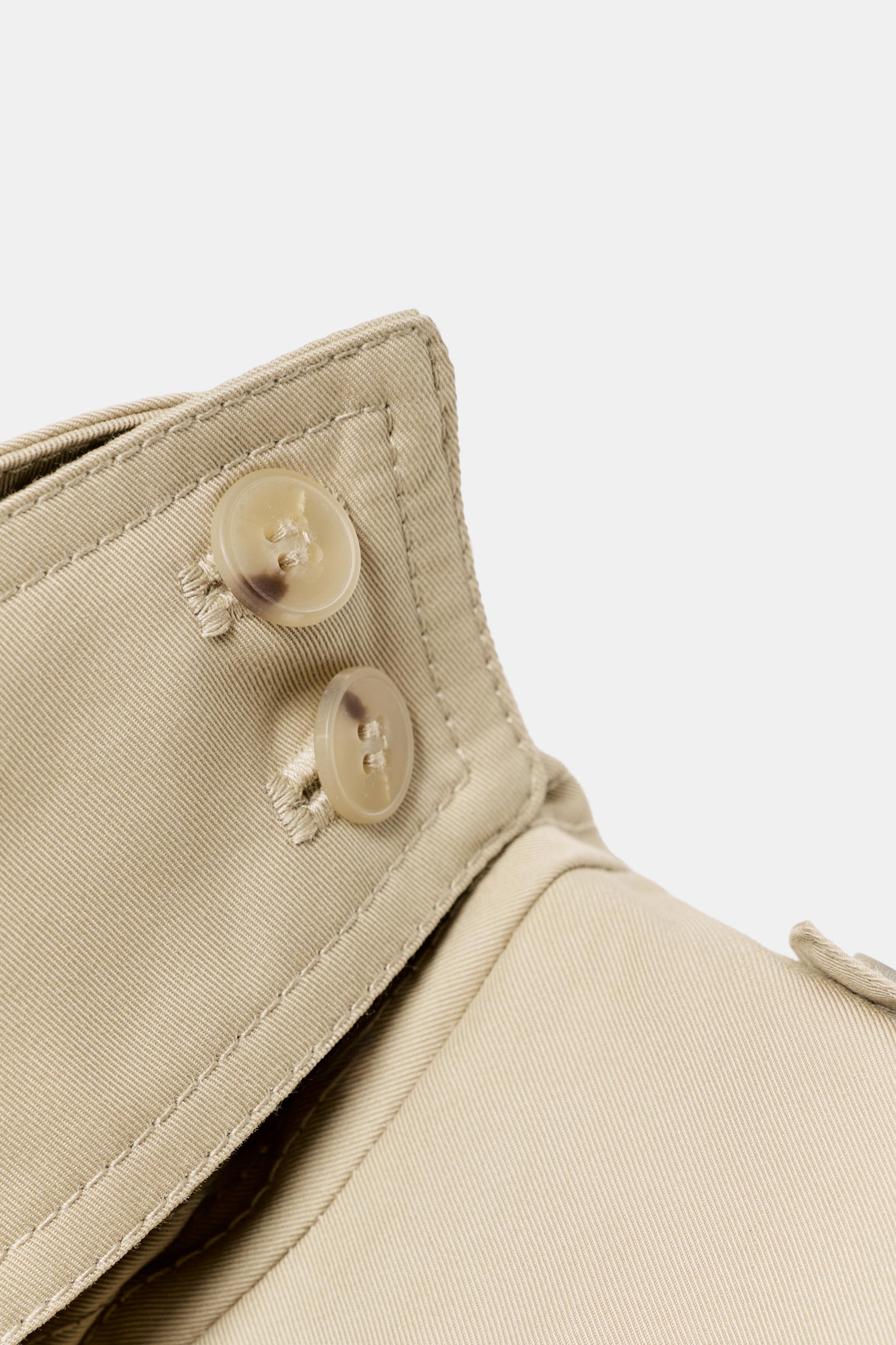 TRENCH CEINTURE DÉPERLANT ZW COLLECTION
