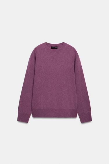 JERSEY LANA 100% - Frambuesa de Zara - Imagen 0