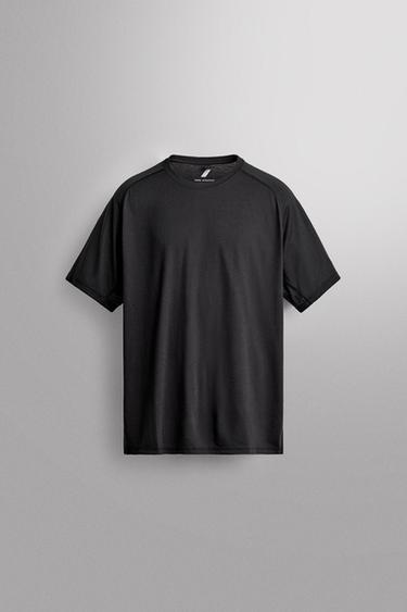 CONTRAST TECHNICAL T-SHIRT — Black 1