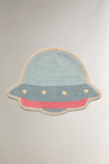 TAPPETINO DA BAGNO PER BAMBINI DISCO VOLANT - Blu chiaro di Zara