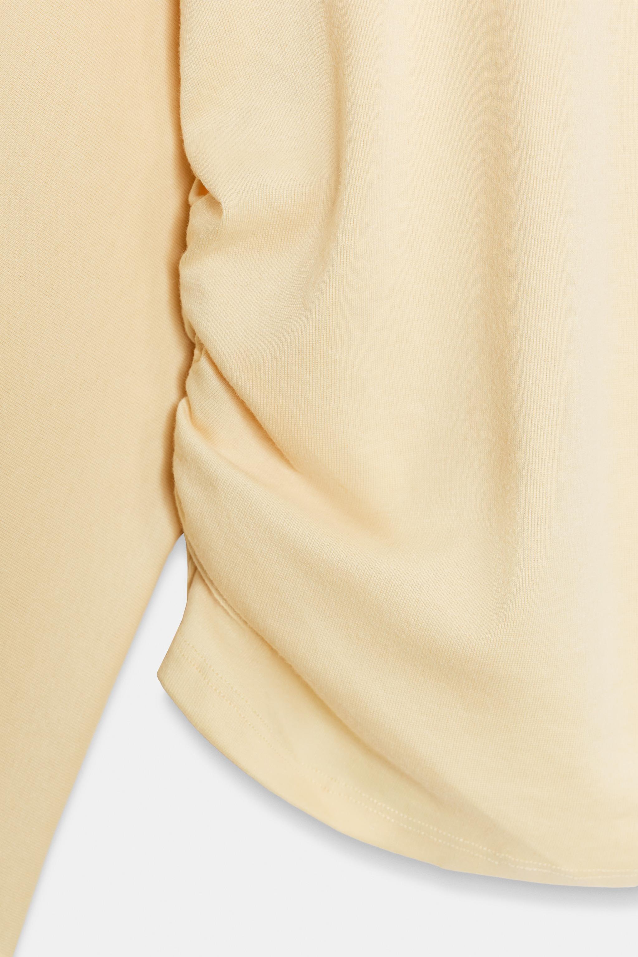 T-SHIRT DRAPÉ LATÉRAL
