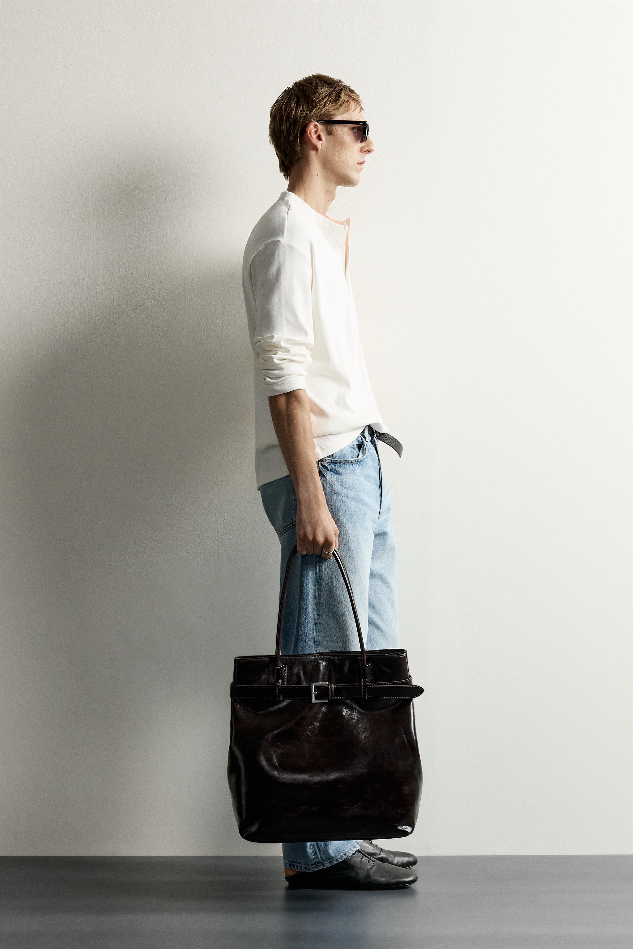 RELAXED FIT HENLEY T-SHIRT