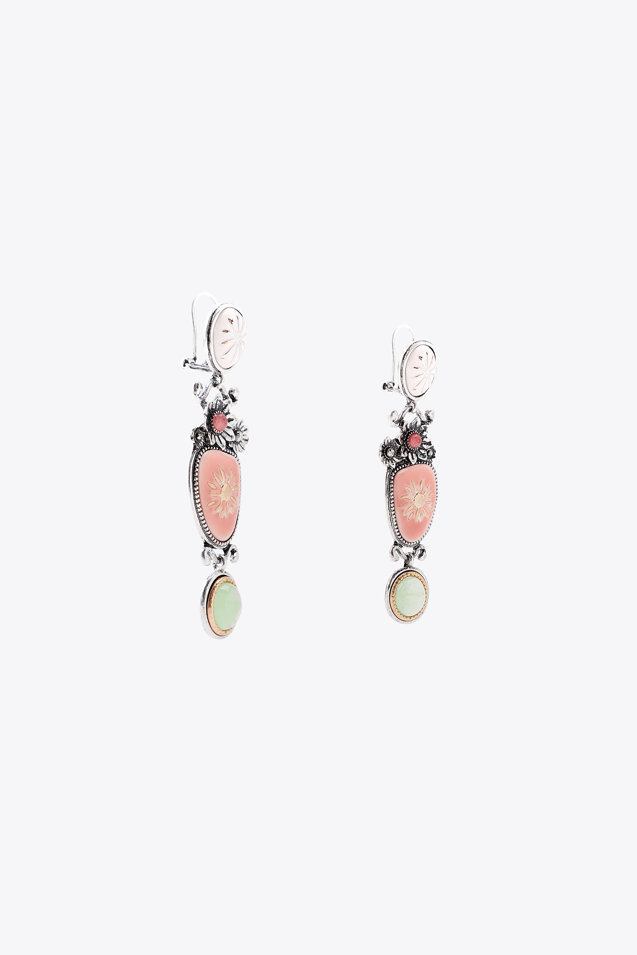 最終値下げBRIAR ROSE Earring Retired Pandora Rose Signature Earring Studs :: Earring